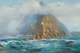 Gabriel de Jongh, Cape Point, oil on canvas laid down on board