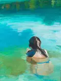 Clare Menck, Swimmer