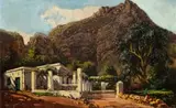 Tinus de Jongh, Bishopscourt, oil on board