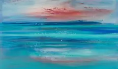 Larry Scully, Abstract, oil on canvas