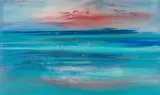 Larry Scully, Abstract, oil on canvas