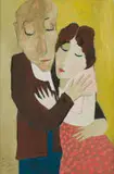 Pieter van der Westhuizen, Couple Embracing
