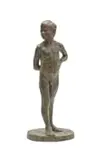 Dylan Lewis, The Artist's Son, Joel Lewis (S88), bronze with a brown patina