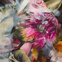 Paula Dubois, Be Loved, oil on canvas
