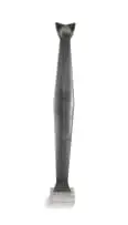Standing Form by Edoardo Villa, steel, on a Perspex base, sold Jun 2024