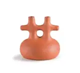 Hannah Massey, HAN Sculptural H Vessel II, natural terracotta stoneware