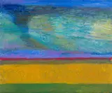Waddenzee Sketch by Lettie Gardiner, oil on canvas, offered Jun 2024