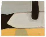 Trevor Coleman, Organic Abstract I, mixed media on paper