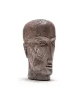 Head with Triangles by Anton Smit, GRP (Glass Reinforced Polymer), sold Jun 2024