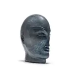 Anton Smit, Small Blue Head, GRP (Glass Reinforced Polymer)