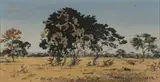 Erich Mayer, Landscape with Trees