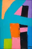 Trevor Coleman, Abstract with Blue