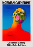 Norman Catherine, Self Portrait, Goodman Gallery Exhibition Poster, photolithograph on paper