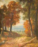 Edward Roworth, Edge of the Forest, Near Knysna, oil on board