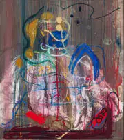 Wayne Barker, Mother without a Child, mixed media on canvas