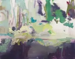 Swain Hoogervorst, Abstract, oil on board