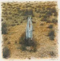Jacobus Kloppers, Lansor, pastel on paper