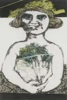 Jan Neethling, Soaking up Nature, colour etching and aquatint on paper