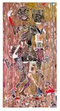 Blessing Ngobeni, The Dance II, mixed media on paper