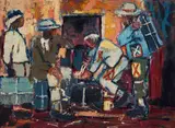 Ephraim Ngatane, Miners Returning...