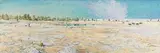 Zakkie Eloff, Etosha Landscape, oil on canvas