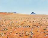 Walter Meyer, Namib, oil on canvas