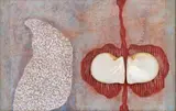 Wopko Jensma, Abstract Composition, mixed media on wood panel