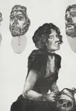 Diane Victor, Melancholia, etching and aquatint with blind embossing on paper
