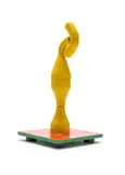 Edoardo Villa, Yellow Abstract Figure