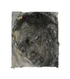 Benon Lutaaya, Portrait of a Man, oil on card