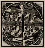 John Muafangejo, Our God for All People, linocut on paper