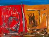 Cecil Skotnes, Red and Yellow Landscape