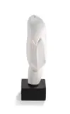 Lorraine Edelstein, Head, marble on a granite base