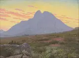 Jan Ernst Abraham Volschenk, Darkness is Stealing on, in the Langeberge Riversdale