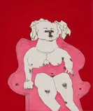 Robert Hodgins, Sophie, colour etching and aquatint