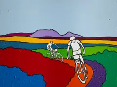 Richard Scott, Cape Epic, oil on canvas