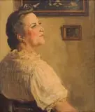 Frans Oerder, Seated Woman, oil on canvas