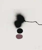 Victor Pasmore, Burning Waters, colour lithograph on paper