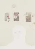 Judith Mason, Book of Life, colour photolithograph with gold leaf