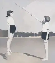 Mark Hipper, Two Girls, oil on canvas