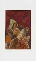 Trudi Dicks, Thorny, linocut on paper