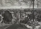 Mario Soares, Soweto in a Perspective, etching on paper