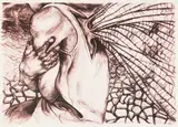 Erika Hibbert, Offering, colour lithograph on paper