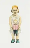 Claudette Schreuders, The Three Sisters II, five colour lithograph on paper