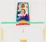 David Hockney, Red Square and the Forbidden City, from China Diary, colour lithograph on paper
