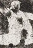 Robert Hodgins, Back, etching on paper