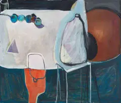 Amos Letsoalo, Untitled, oil on canvas