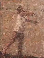 Anton Karstel, Untitled (Figure), oil on canvas