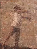 Anton Karstel, Untitled (Figure), oil on canvas