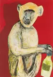 Colbert Mashile, Drunken Master I, monotype on paper